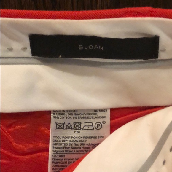 Orange BR Sloan pant size 2 - Picture 3 of 4